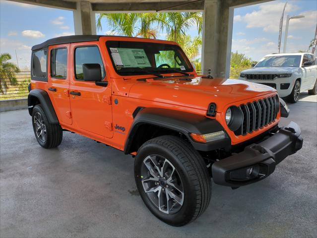 2025 Jeep Wrangler 4xe WRANGLER 4-DOOR SPORT S 4xe