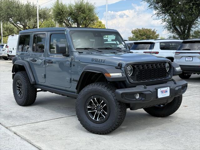 2025 Jeep Wrangler WRANGLER 4-DOOR WILLYS 2025 Jeep Wrangler WRANGLER 4-DOOR WILLYS