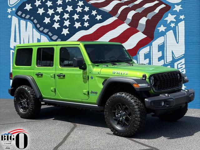 2025 Jeep Wrangler 4xe WRANGLER 4-DOOR WILLYS 4xe