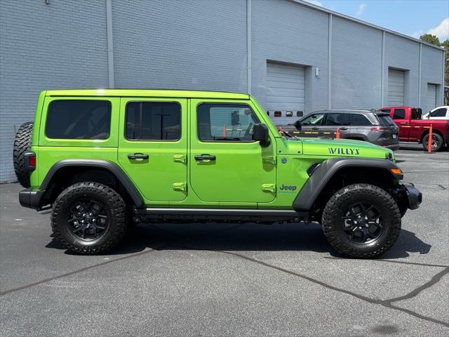 2025 Jeep Wrangler 4xe WRANGLER 4-DOOR WILLYS 4xe
