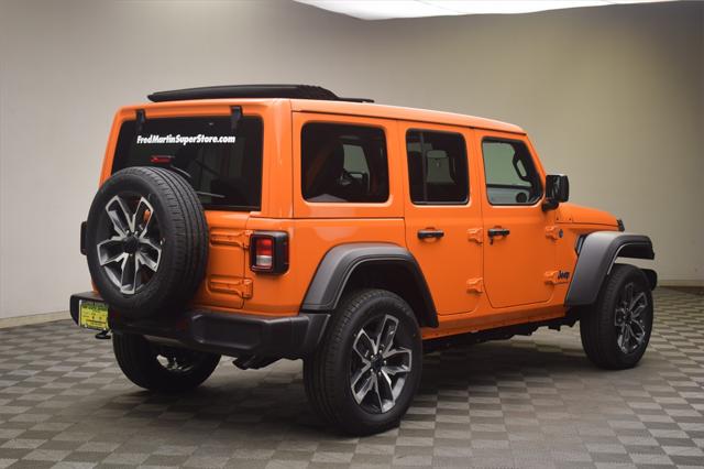 2025 Jeep Wrangler 4xe WRANGLER 4-DOOR SPORT S 4xe