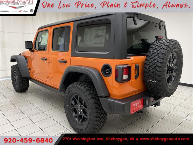 2025 Jeep Wrangler WRANGLER 4-DOOR WILLYS