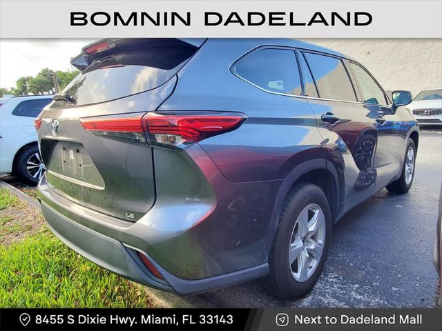 2020 Toyota Highlander LE