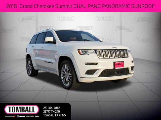 2018 Jeep Grand Cherokee Summit 4x4