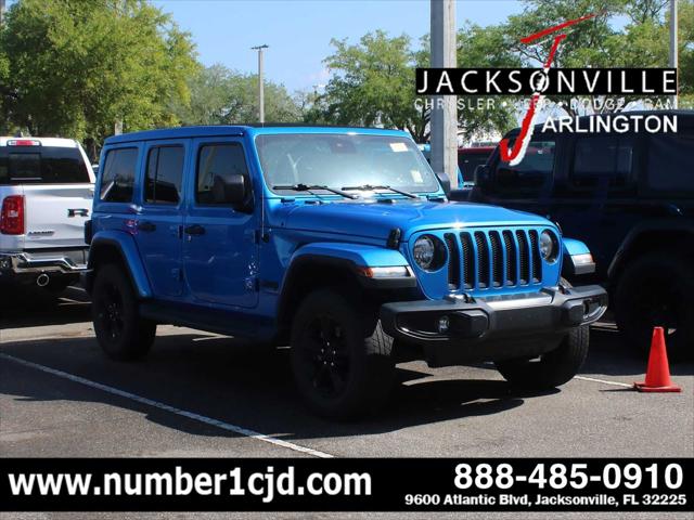 2022 Jeep Wrangler Unlimited Sahara Altitude 4x4