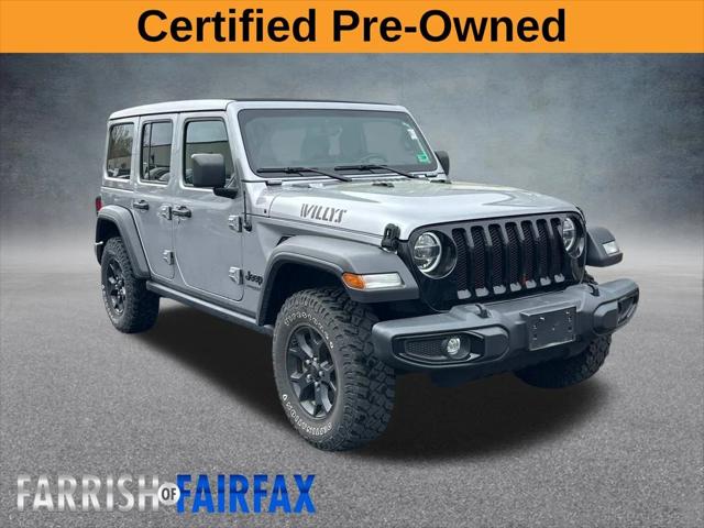 2021 Jeep Wrangler Unlimited Willys 4x4