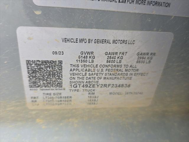 2024 GMC Sierra 2500HD 4WD Crew Cab Standard Bed AT4X