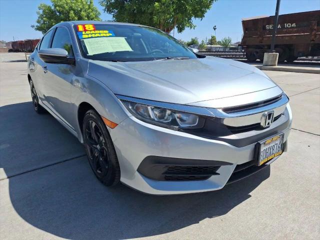 2018 Honda Civic LX for sale in Oakdale, CA