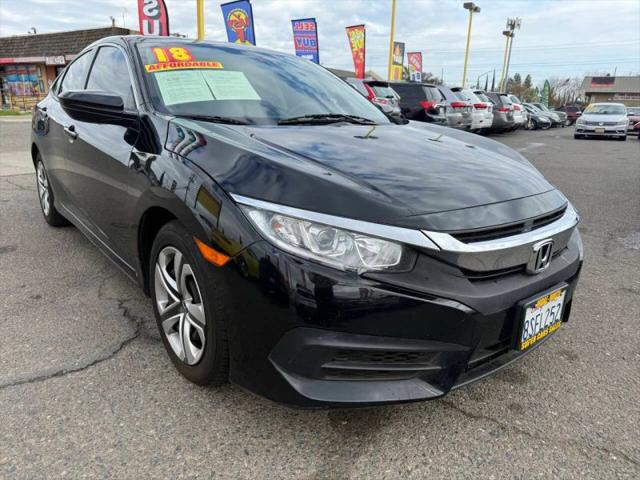 2018 Honda Civic LX for sale in Oakdale, CA