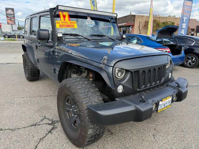 2017 Jeep Wrangler Unlimited Sport for sale in Oakdale, CA
