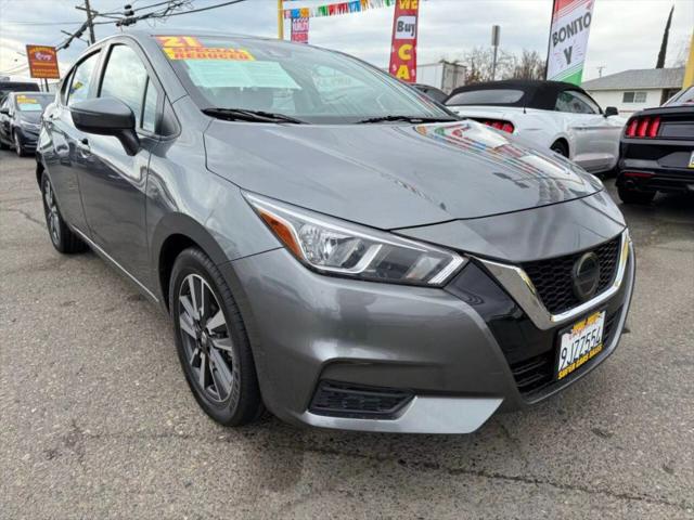 2021 Nissan Versa SV Xtronic CVT for sale in Oakdale, CA