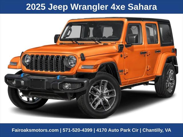 2025 Jeep Wrangler 4xe WRANGLER 4-DOOR SAHARA 4xe