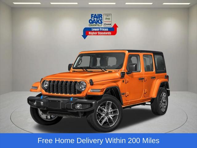 2025 Jeep Wrangler 4xe WRANGLER 4-DOOR SAHARA 4xe