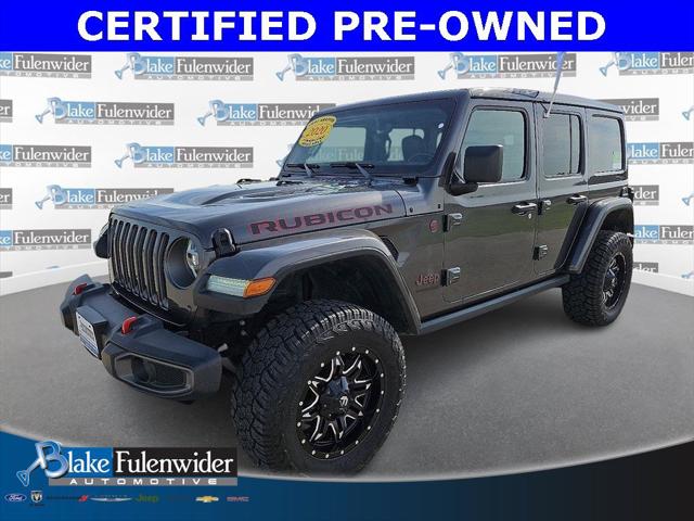 2020 Jeep Wrangler Unlimited Rubicon 4X4