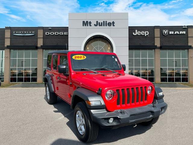 2023 Jeep Wrangler 4-Door Sport S 4x4