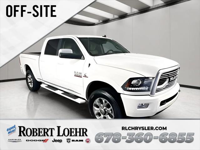 2018 RAM 3500 Laramie Longhorn Crew Cab 4x4 64 Box