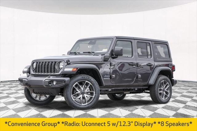 2025 Jeep Wrangler 4xe WRANGLER 4-DOOR SPORT S 4xe