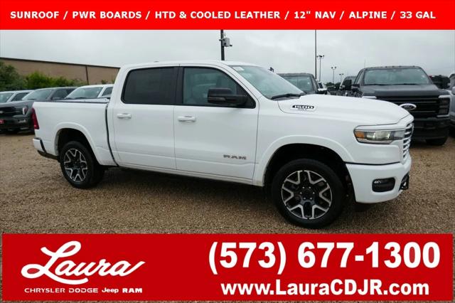 2025 RAM Ram 1500 RAM 1500 LARAMIE CREW CAB 4X4 57 BOX
