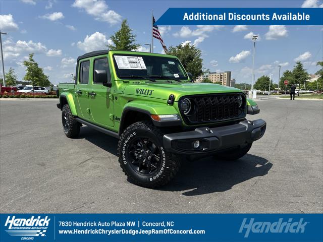 2025 Jeep Gladiator GLADIATOR WILLYS 4X4