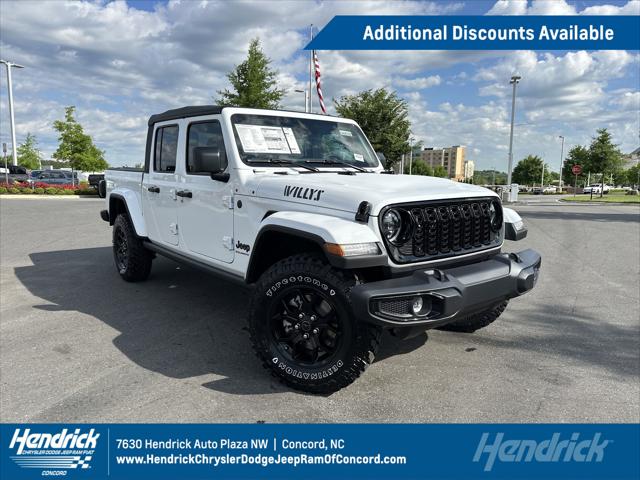 2025 Jeep Gladiator GLADIATOR WILLYS 4X4 2025 Jeep Gladiator GLADIATOR WILLYS 4X4
