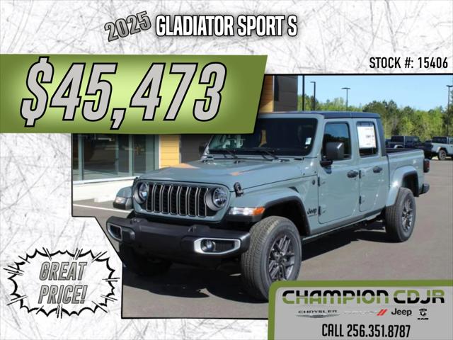 2025 Jeep Gladiator GLADIATOR SPORT S 4X4