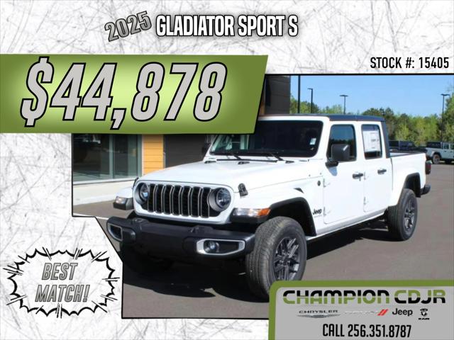 2025 Jeep Gladiator GLADIATOR SPORT S 4X4 2025 Jeep Gladiator GLADIATOR SPORT S 4X4