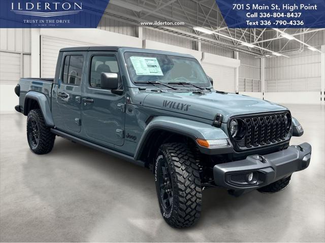 2025 Jeep Gladiator GLADIATOR WILLYS 4X4 2025 Jeep Gladiator GLADIATOR WILLYS 4X4