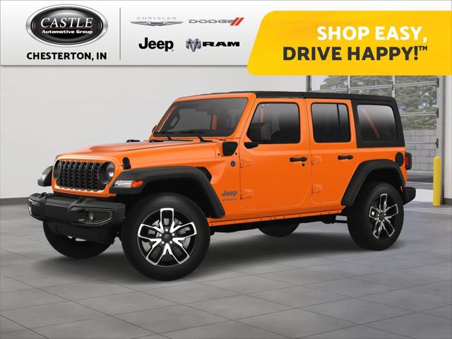 2025 Jeep Wrangler 4xe WRANGLER 4-DOOR SPORT S 4xe