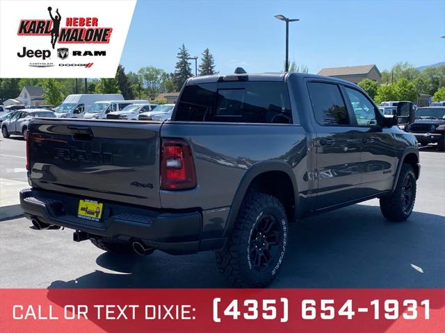 2025 RAM Ram 1500 RAM 1500 REBEL CREW CAB 4X4 57 BOX