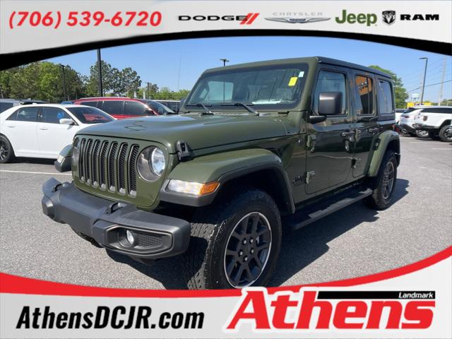 2021 Jeep Wrangler Unlimited 80th Anniversary 4x4