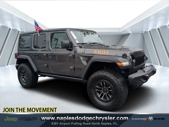 2024 Jeep Wrangler 4-Door Willys 4x4