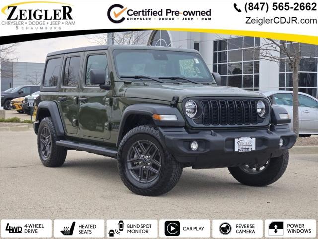 2024 Jeep Wrangler 4-Door Sport S 4x4