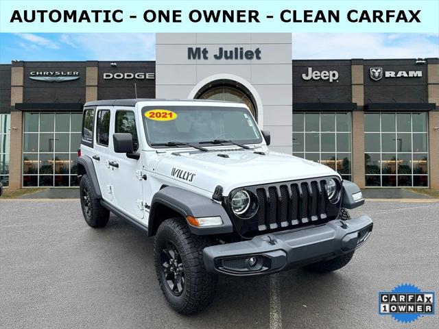 2021 Jeep Wrangler Unlimited Willys 4x4