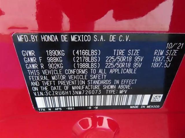 2022 Honda HR-V AWD Sport