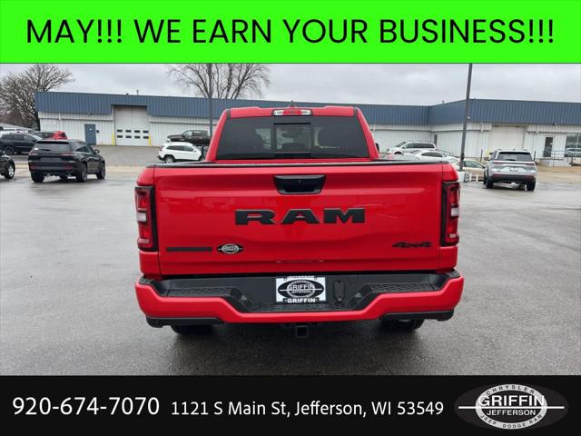 2025 Ram 1500 Big Horn Crew Cab 4x4 6'4" Box