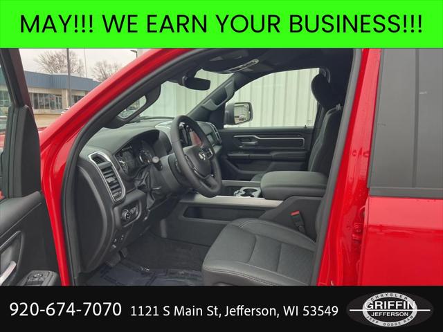 2025 Ram 1500 Big Horn Crew Cab 4x4 6'4" Box