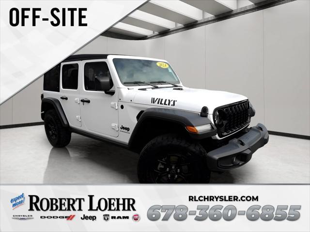 2024 Jeep Wrangler 4-Door Willys 4x4