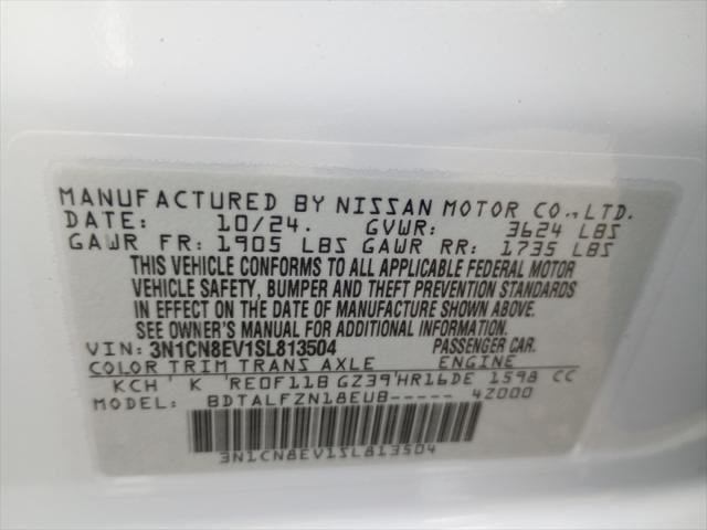 2025 Nissan Versa 1.6 SV