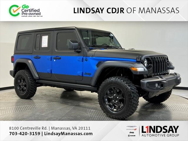 2023 Jeep Wrangler 4-Door Willys Sport 4x4