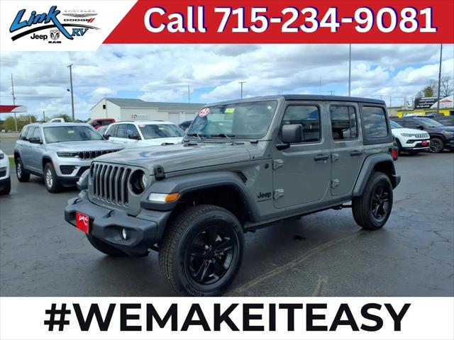 2023 Jeep Wrangler 4-Door Sport Altitude 4x4 for sale in Rice Lake, WI