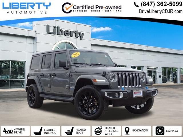 2022 Jeep Wrangler 4xe Unlimited Sahara 4x4