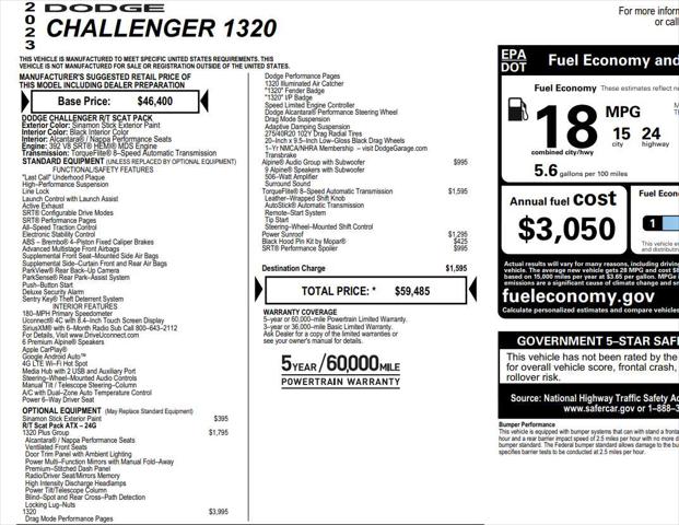 2023 Dodge Challenger R/T Scat Pack