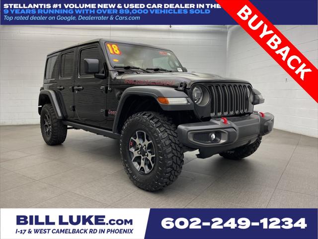 2018 Jeep Wrangler Unlimited Rubicon 4x4