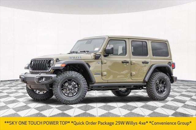 2025 Jeep Wrangler 4xe WRANGLER 4-DOOR WILLYS 4xe
