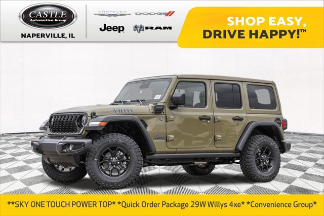 2025 Jeep Wrangler 4xe WRANGLER 4-DOOR WILLYS 4xe