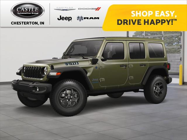 2025 Jeep Wrangler 4xe WRANGLER 4-DOOR WILLYS 4xe