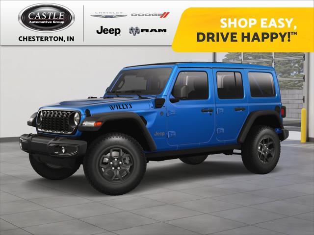 2025 Jeep Wrangler 4xe WRANGLER 4-DOOR WILLYS 4xe