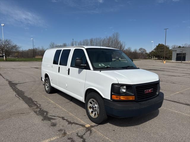 Used 2014 GMC Savana Cargo Work Van with VIN 1GTS7AFX8E1137932 for sale in Waterford, MI