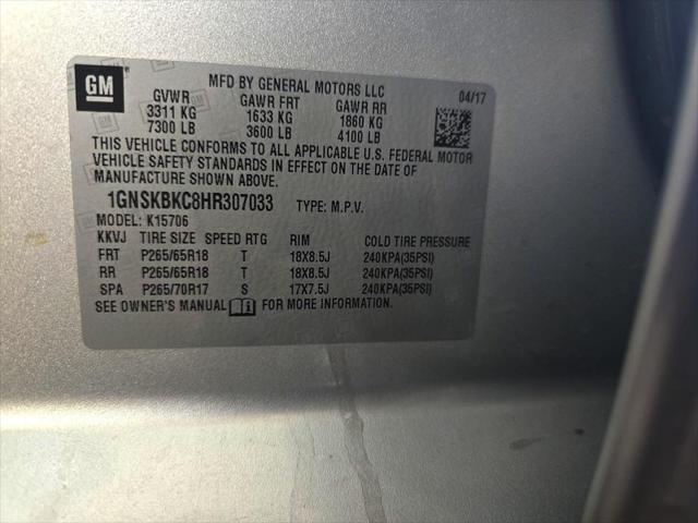 2017 Chevrolet Tahoe LT