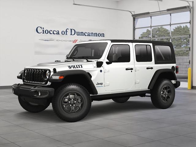 2025 Jeep Wrangler 4xe WRANGLER 4-DOOR WILLYS 4xe